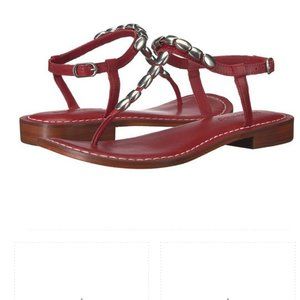 Bernardo Tristan Red Sandal